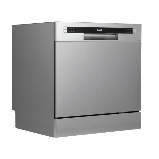[DH87] Baridi Tabletop Dishwasher 8 Place Settings 8L Capacity - Silver