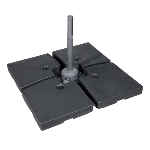 [DG269] Dellonda Fillable Parasol Base, Water/Sand Fill 92L 4pc