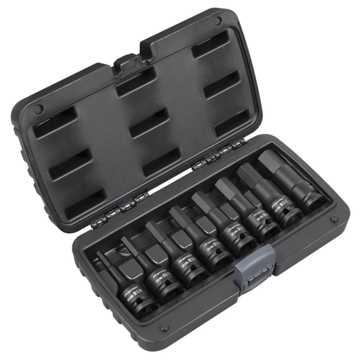[AK5600] Premier Imperial Hex Impact Socket Bit Set 1/2"Sq Drive 8pc