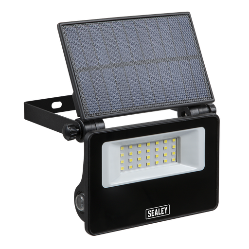 [LED20S] Extra-Slim Solar Floodlight with Wall Bracket 20W SMD LED