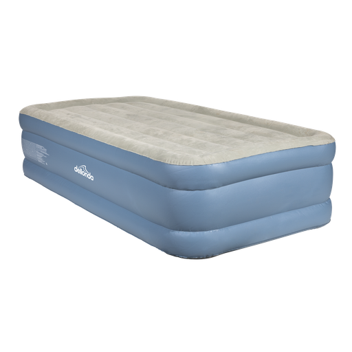 [DL146] Dellonda Raised Air Bed with Built-in Electric Pump & Storage Bag - Single