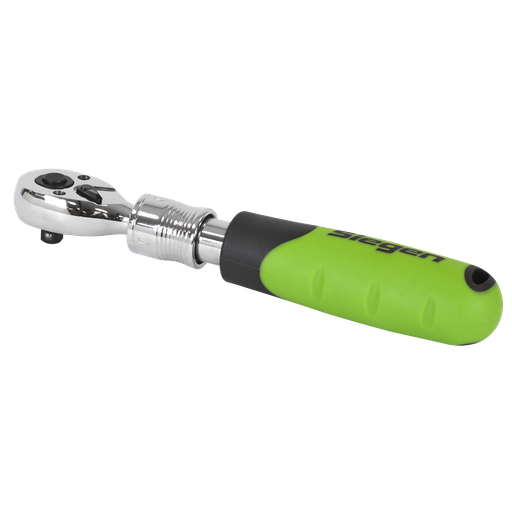 [S01282] Siegen Extendable Ratchet Wrench 1/4"Sq Drive
