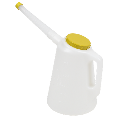 [JDL3L] Oil Container with Flexible Spout 3L - Lime Lid