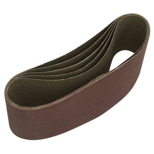 [SB240457] 76 x 457mm Sanding Belt 240Grit - Pack of 5
