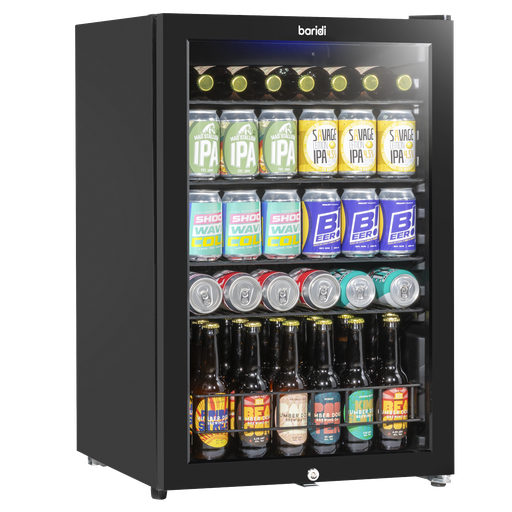 [DH223] Baridi Under-Counter Drinks/Beer & Wine Fridge 115L Capacity