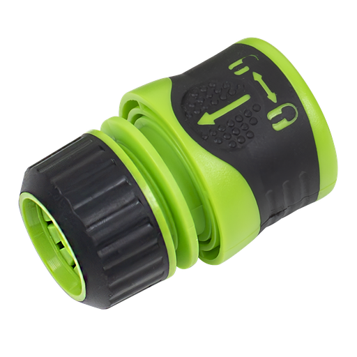 [JS3050] Soft-Touch Hose Connector with Lock 1/2" - 5/8"