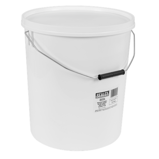 [WS12.5KG] Walnut Shell Blast Media - Size 16/30 - 12.5kg Tub